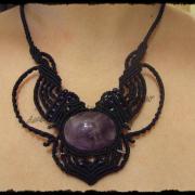 collier dentelle oiseau de nuit bis