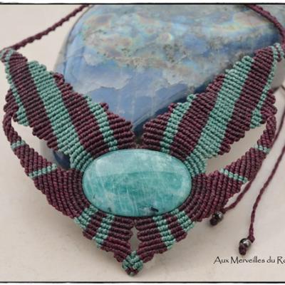 Collier amazonite mada