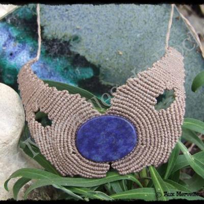 Collier lapis lazuli